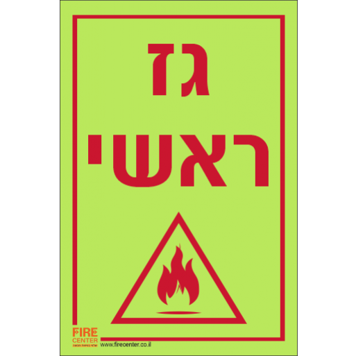 שלט גז ראשי פולט אור K1117