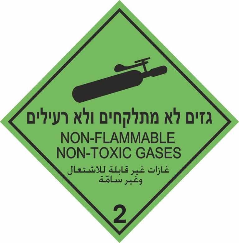 גזים לא מתלקחים ולא רעילים